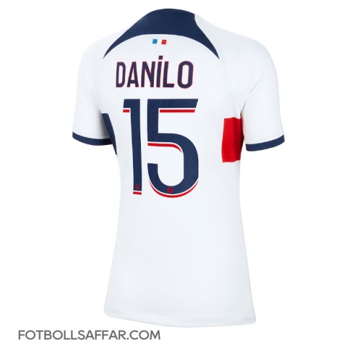 Paris Saint-Germain Danilo Pereira #15 Bortatröja Dam 2023-24 Kortärmad